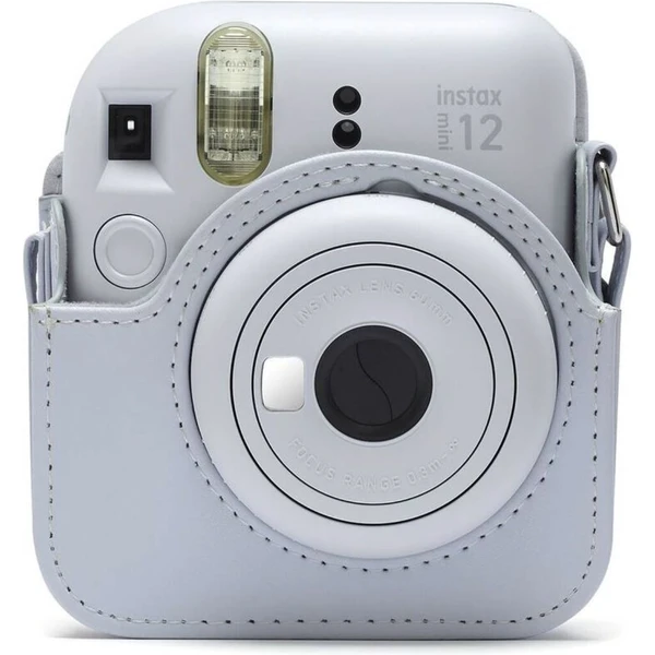 Fujifilm Instax mini 12 puzdro Clay White - Puzdra - Obrázok K3V1000L01