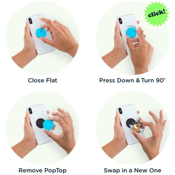 PopSockets PopGrip - Eevee Popout - Držiaky - Obrázok K3X5000O01