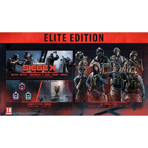 Tom Clancy's Rainbow Six Siege X Elite Edition (PS5) - Hry na PS5 - Obrázok K3XG000K01