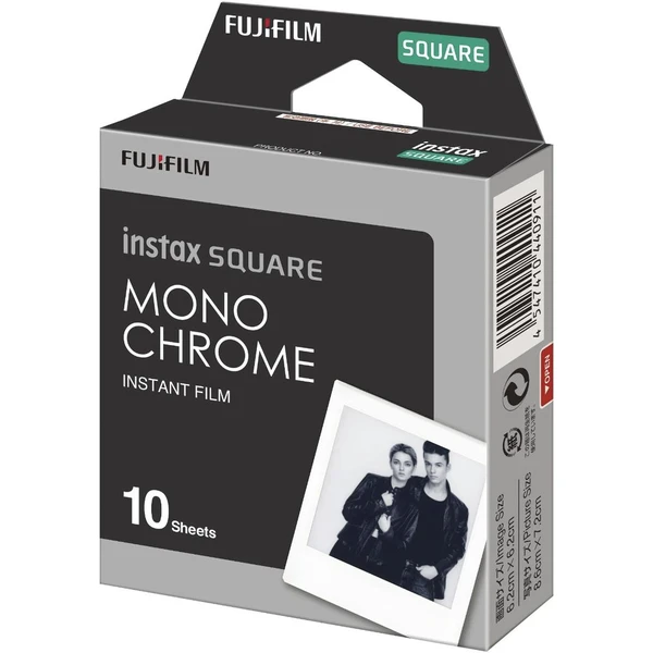 Fujifilm Instax Square Monochrome film (10 ks) - Filmy pre instantné fotoaparáty - Obrázok K3Z6000O01