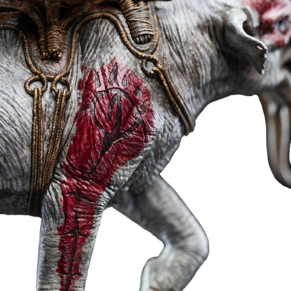 Soška Weta Workshop Lord of the Rings Trilogy - Miniature Mumak in Battle 16,5 cm - Sochy a sošky - Obrázok K42H000L01