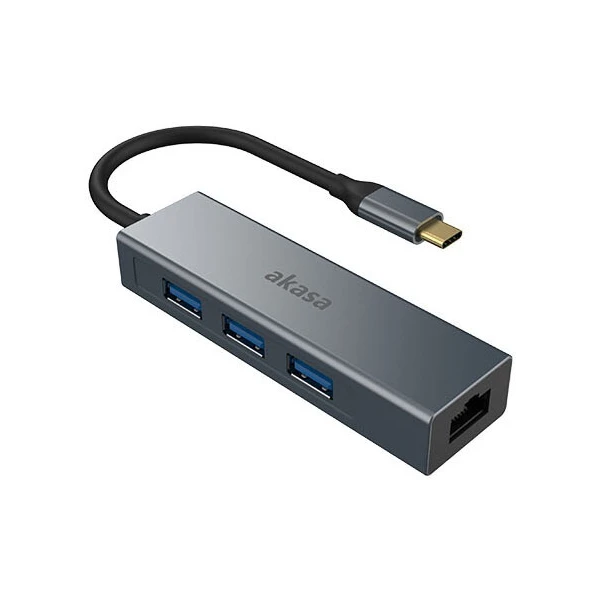 Akasa dokovacej stanice 4v1 USB 3.1 Type-C - Dokovacie stanice - Hlavný obrázok