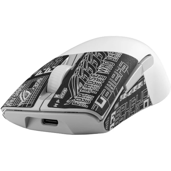ASUS ROG KERIS Wireless Aimpoint herná myš biela - Myši - Obrázok K477000701