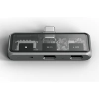 Satechi Mobile XR Hub s duálnym USB-C a microSD vesmírne šedý - USB huby