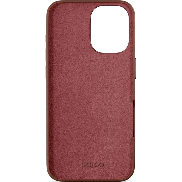 Epico Mag+ Leather kryt pre iPhone 16 hnedá - Puzdra - Obrázok K4FA000K01