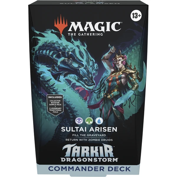Kartová hra Wizards of the Coast Magic: The Gathering - Tarkir: Dragonstorm Commander Deck - MTG karty - Obrázok K4ID000K01