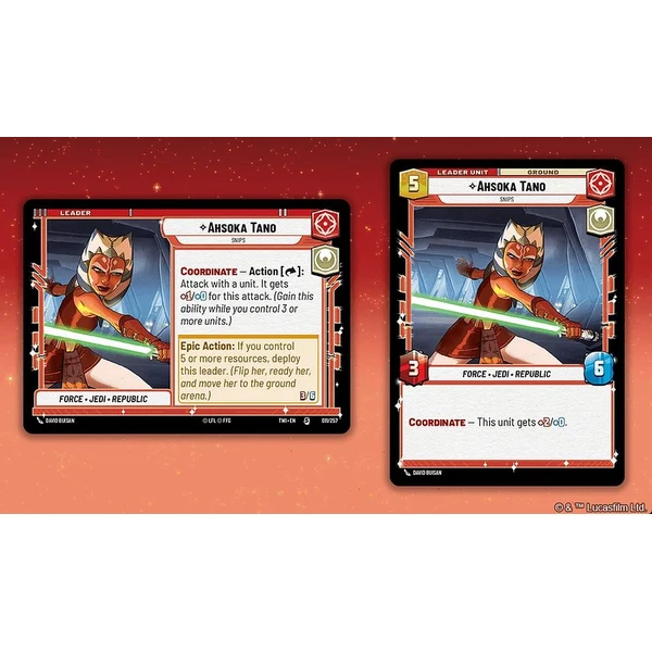 Star Wars: Unlimited - Twilight of the Republic Two-Player Starter - Star Wars TCG - Obrázok K4M9000O01
