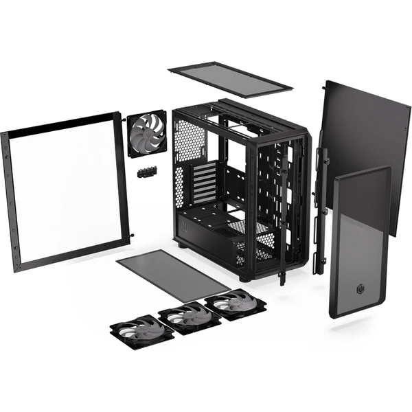 ENDORFY Arx 700 ARGB skriňa čierna - Počítačové skrine - Obrázok K512000701