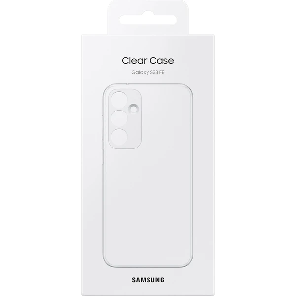 Samsung priehľadný zadný kryt Samsung Galaxy S23 FE číry - Puzdra - Obrázok K518000701