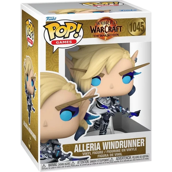 Funko POP! #1045 Games: World of Warcraft - Alleria Windrunner 11 cm - Funko POP! - Obrázok K52K000K01