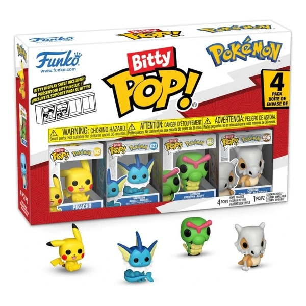 Funko Bitty POP! #842 Pokemon - Pikachu 4-pack - Funko POP! - Hlavný obrázok