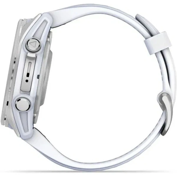 Garmin Fenix 8 AMOLED 43mm strieborný/biely remienok - Inteligentné hodinky - Obrázok K5J7000P01
