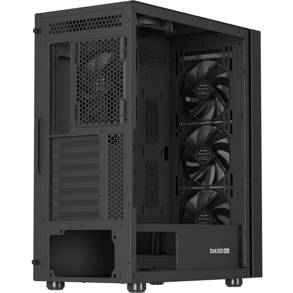 Genesis Diaxid 605F čierna - Počítačové skrine - Obrázok K5P4000P01