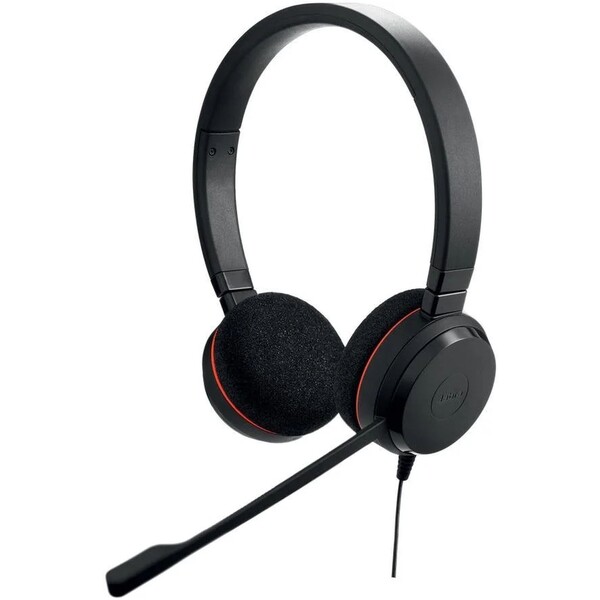 Jabra Evolve 20 Stereo USB-C slúchadlá čierna