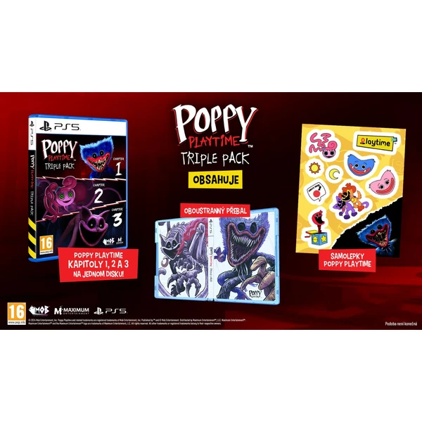 Poppy Playtime Triple Pack (PS5) - Hry na PS5 - Obrázok K5T9000O01