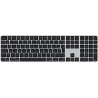 Apple Magic Keyboard s Touch ID a numerickou klávesnicou čierna - francúzska - Klávesnice