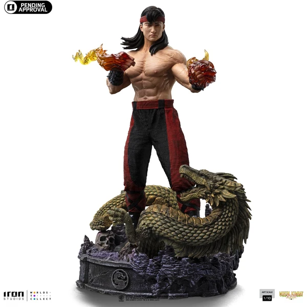 Soška Iron Studios Art Scale 1/10 Mortal Kombat - Liu Kang - Sochy a sošky - Obrázok K5YA000L01