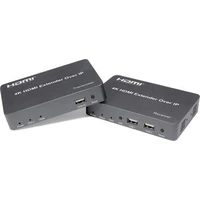 PremiumCord HDMI extender s USB na 150m over IP, bez oneskorenia - Ostatné