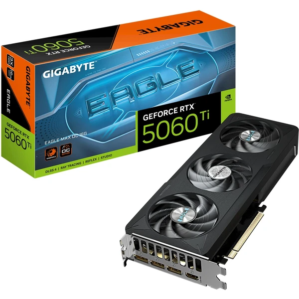 GIGABYTE NVIDIA GeForce RTX 5060 Ti EAGLE MAX OC 16G - Grafické karty - Obrázok K6RI000K01