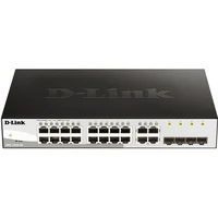 D-Link 20-portový Gigabit Smart+ prepínač - Switche