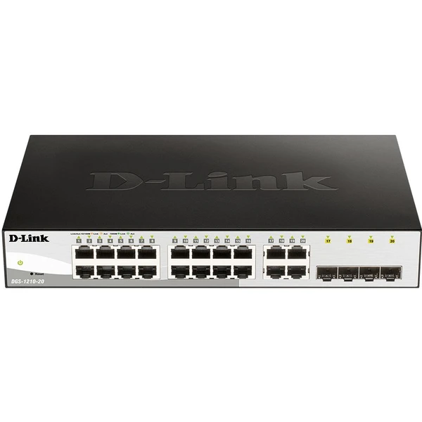 D-Link 20-portový Gigabit Smart+ prepínač - Switche - Hlavný obrázok
