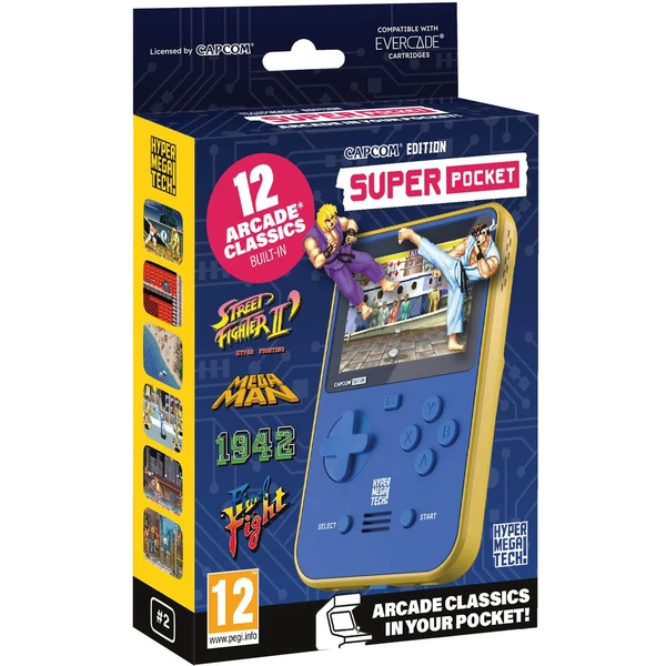 Super Pocket retro herná konzola Capcom Edition - Konzoly - Obrázok K6Z4000701