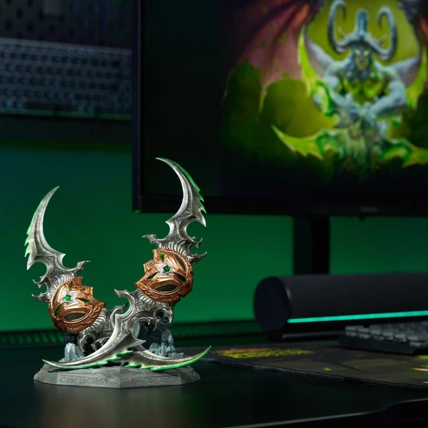 Replika HEX Collectibles World of Warcraft 20. výročie Warglaives of Azzinoth (Collector's) 22  - Repliky - Obrázok K71G000K01
