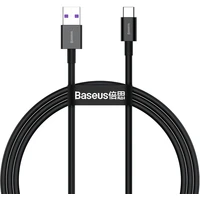 Baseus Superior Series rýchlonabíjací kábel USB/Type-C 66W 1m čierna - Káble