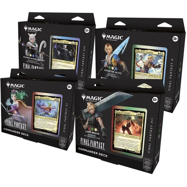 Magic: The Gathering - Final Fantasy Commander Deck - MTG karty - Hlavný obrázok