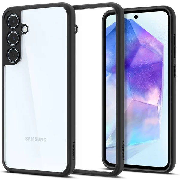 Spigen Ultra Hybrid kryt Samsung Galaxy A55 matne čierny - Puzdra - Hlavný obrázok