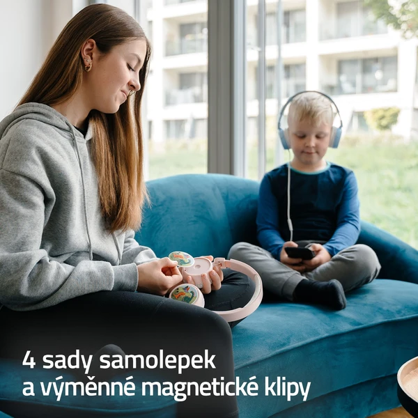 LAMAX SoundKid1 detské slúchadlá modrá - Slúchadlá - Obrázok K7VL000K01