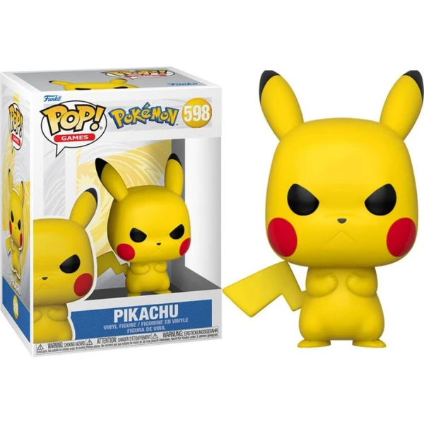 Funko POP! #598 Games: Pokémon - Grumpy Pikachu - Funko POP! - Hlavný obrázok