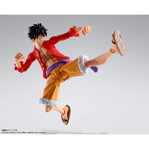 Figúrka Bandai One Piece S.H. Figuarts - Monkey D. Luffy (The Raid on Onigashima) 14 cm - Figúrky - Obrázok K84G000L01