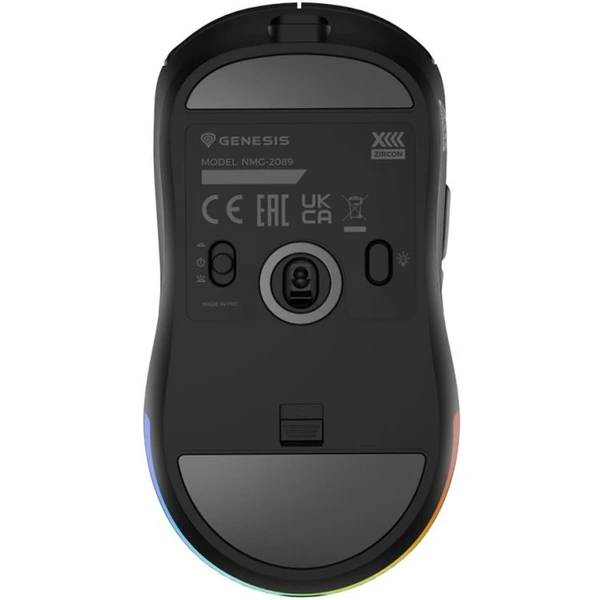 Genesis ZIRCON XIII CUSTOM bezdrôtová herná myš čierna - Myši - Obrázok K8I5000O01