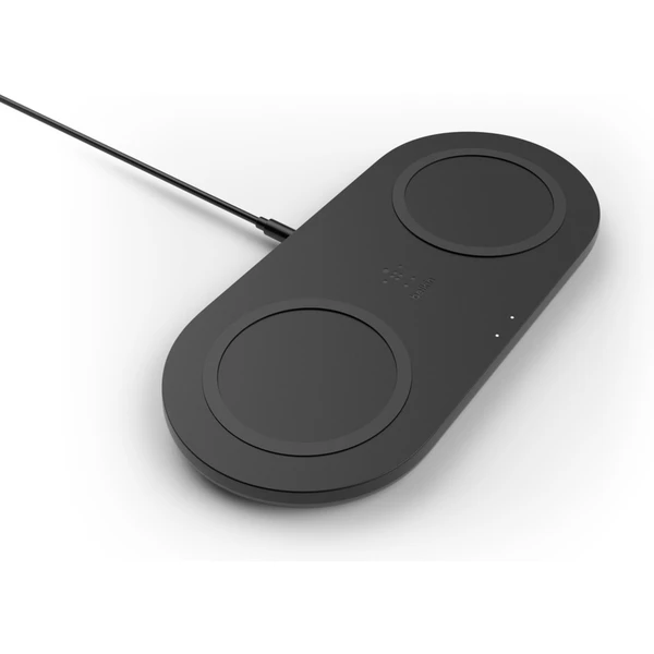 Belkin BOOST CHARGE duálna 10W bezdrôtová nabíjačka čierna - Nabíjačky - Obrázok K8LF300301