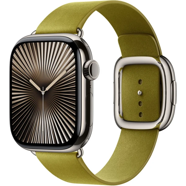 Apple Watch 42/41/40/38mm zelenožltý remienok s modernou prackou L - Remienky - Hlavný obrázok