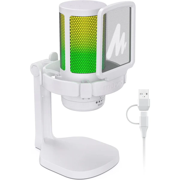Maono DGM20 mikrofón biela - Mikrofóny - Obrázok K95B000O01