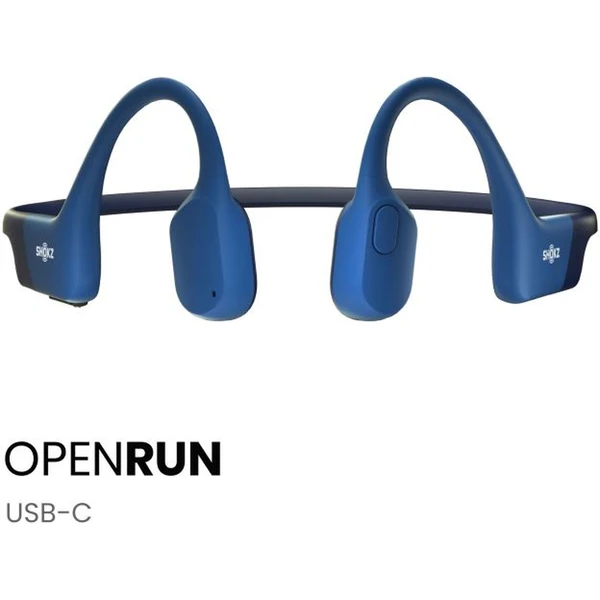 Shokz OpenRun (USB-C) bezdrôtové slúchadlá modrá - Slúchadlá - Obrázok K9TA000N01