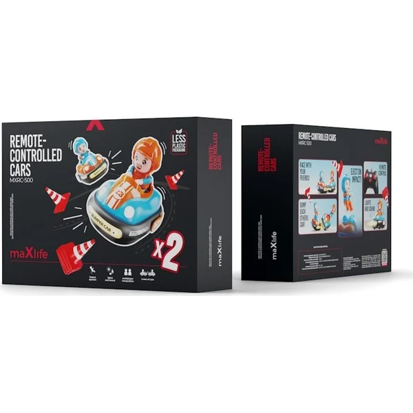 Maxlife MXRC-500 sada áut na diaľkové ovládanie - Bourák (2ks) - R/C modely - Obrázok KA6R000K01