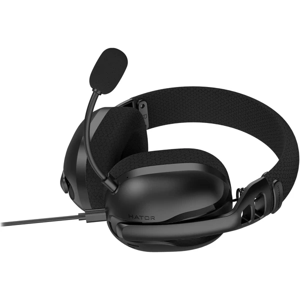 HATOR HYPERPUNK 3 USB headset čierny - Slúchadlá - Obrázok KAAE000J01