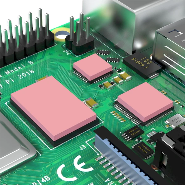 Akasa M.2 SSD Thermal Pad Plus Pack - Teplovodivé pasty a opasky - Obrázok KABJ000K01