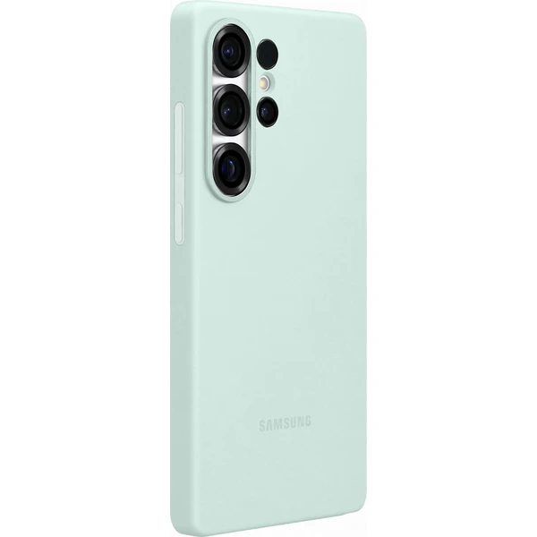 Samsung Silicone Case silikónový kryt Galaxy S25 Ultra mentolovo zelený - Puzdra - Obrázok KACC000J01