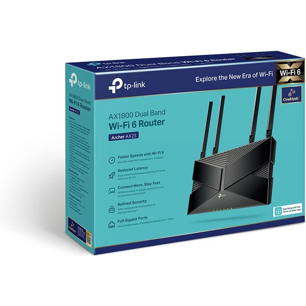 TP-Link Archer AX23 router - Wi-Fi routery - Obrázok KAEZ600301