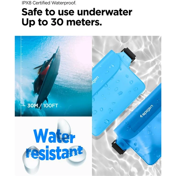 Spigen Aqua Shield WaterProof Waist Bag A620 2 Pack modrý - Puzdra - Obrázok KAN5000701