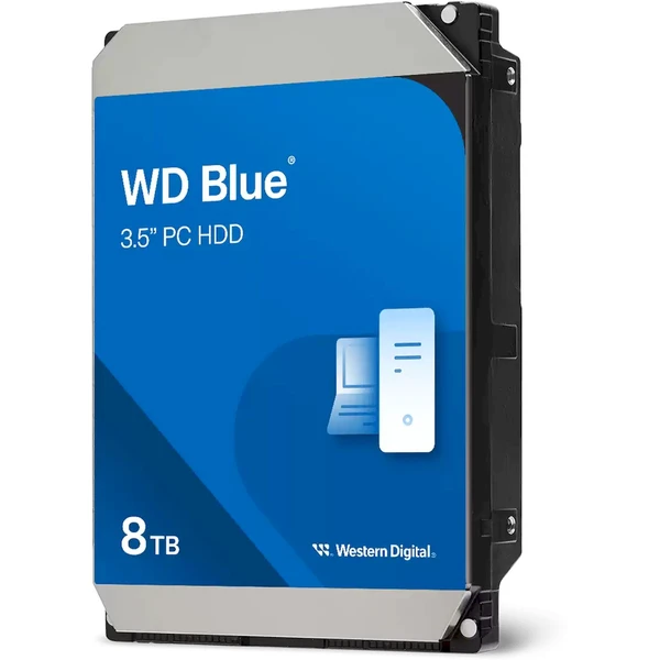 WD Blue (WD80EAAZ) HDD 3,5" 8TB - Pevné disky - Hlavný obrázok