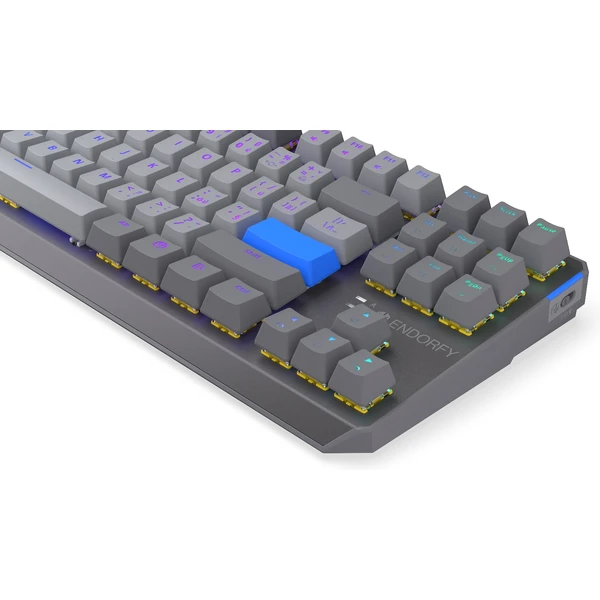 Endorfy Thock V2 TKL bezdrôtová herná klávesnica šedá SK - Klávesnice - Obrázok KBUI000K01