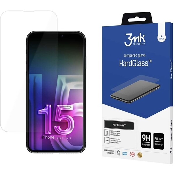 E-shop 3mk HardGlass tvrdené sklo Apple iPhone 15 Pro Max