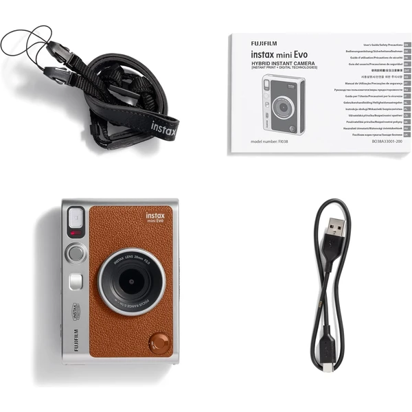 Fujifilm Instax mini EVO hnedý - Fotoaparáty - Obrázok KCJ7000701