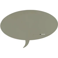 Rocada Skin Shape Talk 6441-7033 magnetická tabuľa cementová šedá RAL 7033 - Magnetické tabule