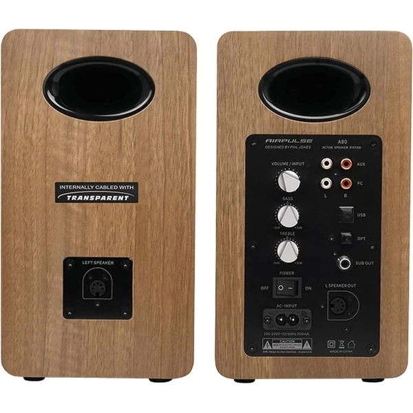 Edifier Airpulse A80 reproduktory hnedé - Reproduktory - Obrázok KCLF000K01